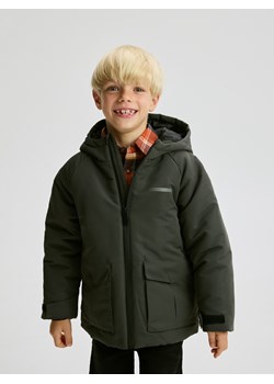 Reserved - Ocieplana kurtka parka - ciemnoszary ze sklepu Reserved w kategorii Kurtki chłopięce - zdjęcie 186575109