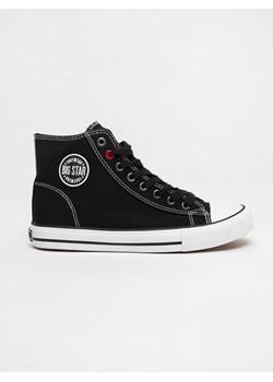 Trampki damskie wysokie czarne JJ274A502 906 ze sklepu Big Star w kategorii Trampki damskie - zdjęcie 186578718