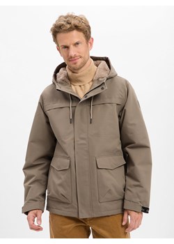 Derbe Męska kurtka funkcjonalna - Phoebholm Dog Mężczyźni błotnisty jednolity ze sklepu vangraaf w kategorii Kurtki męskie - zdjęcie 186579338