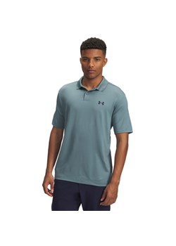 Męska koszulka polo Under Armour UA Matchplay Polo - niebieska ze sklepu Sportstylestory.com w kategorii T-shirty męskie - zdjęcie 186579909