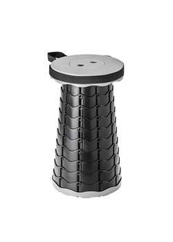 Vigar Składany hocker w kolorze czarnym - wys. 45 cm ze sklepu Limango Polska w kategorii Pufy i siedziska - zdjęcie 186580669