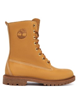 Trzewiki Timberland 8 Inch Lace Up TB0A43MXEN11 Pomarańczowy ze sklepu eobuwie.pl w kategorii Botki - zdjęcie 186581158