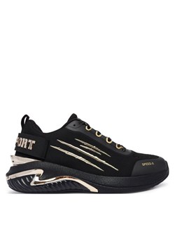Sneakersy Plein Sport FAES USC0779 STE003N Czarny ze sklepu eobuwie.pl w kategorii Buty sportowe męskie - zdjęcie 186581179