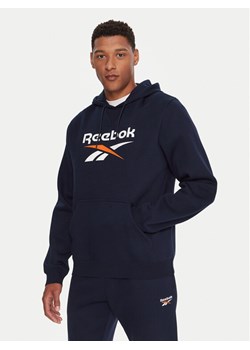 Reebok Bluza RK25151CCM Granatowy Regular Fit ze sklepu MODIVO w kategorii Bluzy męskie - zdjęcie 186582465