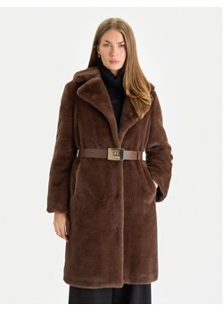 Gaudi Futro 521FD39003 Brązowy Regular Fit ze sklepu MODIVO w kategorii Futra damskie - zdjęcie 186582517