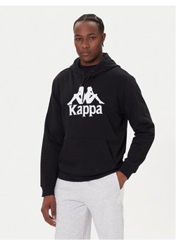 Kappa Bluza Malmo 3 341M43W Czarny Regular Fit ze sklepu MODIVO w kategorii Bluzy męskie - zdjęcie 186582576