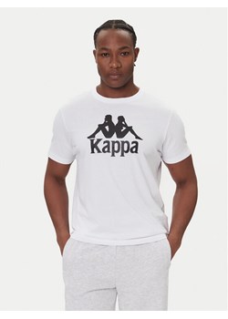 Kappa T-Shirt Authentic 361N6QW Biały Regular Fit ze sklepu MODIVO w kategorii T-shirty męskie - zdjęcie 186582645