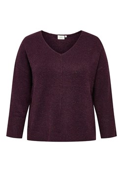 ONLY Carmakoma Sweter w kolorze bordowym - id: 17759666 - marki ONLY - 186584647 ONLY Carmakoma Sweter w kolorze bordowym ze sklepu Limango Polska w kategorii Swetry damskie - zdjęcie 186584647