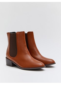 Bellucci Botki w kolorze jasnobrązowym ze sklepu Limango Polska w kategorii Botki - zdjęcie 186584685