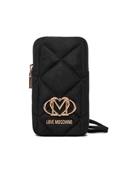 LOVE MOSCHINO Torebka na telefon JC5645PP0NKE0000 Czarny ze sklepu MODIVO w kategorii Etui - zdjęcie 186586006
