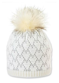 Sterntaler Czapka dzianinowa w kolorze białym ze sklepu Limango Polska w kategorii Czapki dziecięce - zdjęcie 186586278