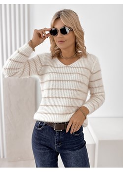 sweter nesta ecru one size ze sklepu UBRA w kategorii Swetry damskie - zdjęcie 186586558