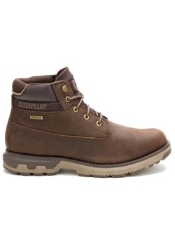 Buty męskie Caterpillar Pursue Waterproof P726506 - brązowe ze sklepu streetstyle24.pl w kategorii Buty zimowe męskie - zdjęcie 186586578