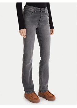 United Colors Of Benetton Jeansy 4IMHDE00G Szary Bootcut Fit ze sklepu MODIVO w kategorii Jeansy damskie - zdjęcie 186588419