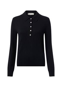 IPURI Damski sweter z dzianiny z zawartością wełny merynosów Kobiety Wełna merino czarny jednolity ze sklepu vangraaf w kategorii Swetry damskie - zdjęcie 186589746