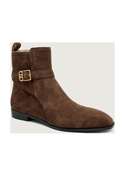 Liu Jo Botki LIZ 01 | zamsz ze sklepu Gomez Fashion Store w kategorii Botki - zdjęcie 186589805