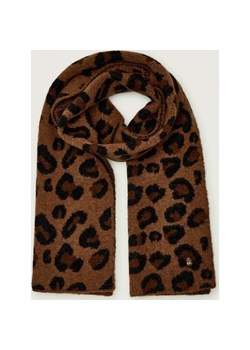 Kurt Geiger Szal LEOPARD | z dodatkiem wełny ze sklepu Gomez Fashion Store w kategorii Szaliki i chusty damskie - zdjęcie 186589865