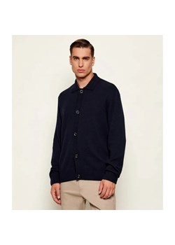 Hechter Paris Kardigan | Regular Fit | z dodatkiem wełny ze sklepu Gomez Fashion Store w kategorii Swetry męskie - zdjęcie 186589879
