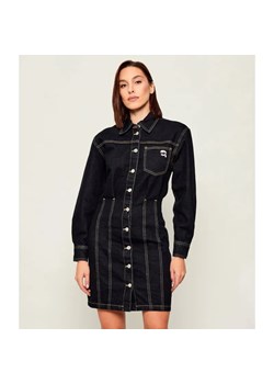 Karl Lagerfeld Jeansowa sukienka Ikon Patch ze sklepu Gomez Fashion Store w kategorii Sukienki - zdjęcie 186589895