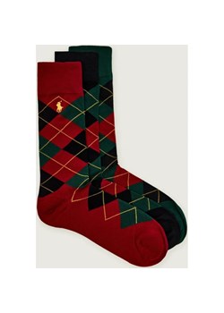 POLO RALPH LAUREN Skarpety 3-pack ARGYLE ze sklepu Gomez Fashion Store w kategorii Skarpetki męskie - zdjęcie 186589947