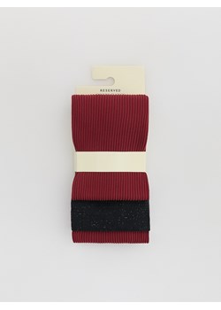 Reserved - Rajstopy z mikrofibry 2 pack - czarny - id: 796DI-99X - marki Reserved - 186591347 Reserved - Rajstopy z mikrofibry 2 pack - czarny ze sklepu Reserved w kategorii Rajstopy dziecięce - zdjęcie 186591347