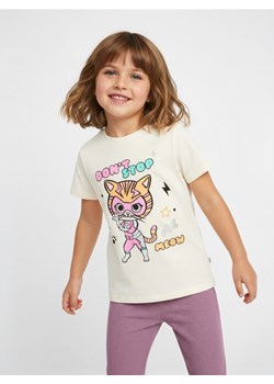 Sinsay - Koszulka Disney Junior Super Kitties - kremowy ze sklepu Sinsay w kategorii Bluzki dziewczęce - zdjęcie 186592286