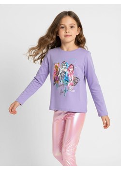Sinsay - Koszulka z długimi rękawami Monster High - fioletowy ze sklepu Sinsay w kategorii Bluzki dziewczęce - zdjęcie 186592287