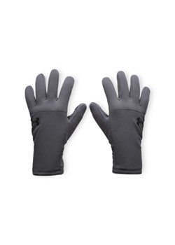 Męskie rękawiczki treningowe Under Armour M\'s Storm Fleece Gloves - szare ze sklepu Sportstylestory.com w kategorii Rękawiczki męskie - zdjęcie 186593869