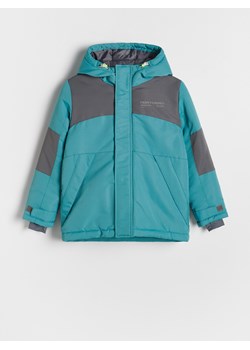 Reserved - Kurtka snowboardowa - jasnozielony ze sklepu Reserved w kategorii Kurtki chłopięce - zdjęcie 186594779