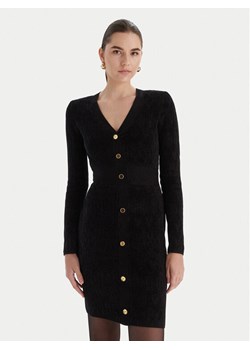 Marciano Guess Sukienka dzianinowa 5BGK04 5661Z Czarny Slim Fit ze sklepu MODIVO w kategorii Sukienki - zdjęcie 186595566