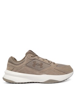 Under Armour Sneakersy UA Edge Suede 3027731 Beżowy ze sklepu MODIVO w kategorii Buty sportowe męskie - zdjęcie 186595616