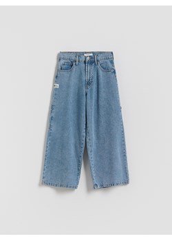 Reserved - Classic denim baggy - niebieski ze sklepu Reserved w kategorii Spodnie chłopięce - zdjęcie 186596595