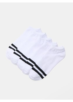 Sinsay - Skarpetki stopki 5 pack - biały ze sklepu Sinsay w kategorii Skarpetki męskie - zdjęcie 186597275