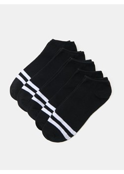 Sinsay - Skarpetki stopki 5 pack - czarny ze sklepu Sinsay w kategorii Skarpetki męskie - zdjęcie 186597276