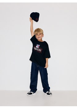 Reserved - T-shirt NHL Rangers - czarny - id: 278GS-99X - marki Reserved - 186597528 Reserved - T-shirt NHL Rangers - czarny ze sklepu Reserved w kategorii T-shirty chłopięce - zdjęcie 186597528