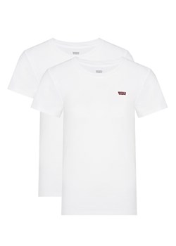 Levi's® Komplet 2 t-shirtów Essential 004AO-0002 Biały Slim Fit ze sklepu MODIVO w kategorii Bluzki damskie - zdjęcie 186598738