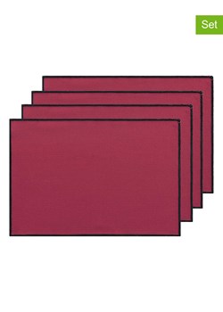 GAMUSI Podkładki stołowe (4 szt.) "Sabler" w kolorze czerwonym - id: 17638901 - marki Gamusi - 186599718 GAMUSI Podkładki stołowe (4 szt.) "Sabler" w kolorze czerwonym ze sklepu Limango Polska w kategorii Podkładki na stół - zdjęcie 186599718