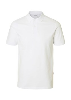 SELECTED HOMME Koszulka polo &quot;Atlas&quot; w kolorze białym ze sklepu Limango Polska w kategorii T-shirty męskie - zdjęcie 186599729