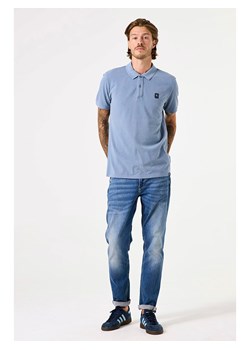 Garcia Koszulka polo w kolorze błękitnym ze sklepu Limango Polska w kategorii T-shirty męskie - zdjęcie 186599888