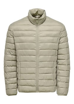 ONLY &amp; SONS Kurtka pikowana &quot;Gavin&quot; w kolorze beżowym ze sklepu Limango Polska w kategorii Kurtki męskie - zdjęcie 186600046