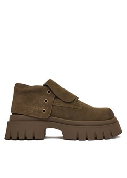 Trapery Steve Madden Parkview SM11004796 Czarny ze sklepu eobuwie.pl w kategorii Workery damskie - zdjęcie 186600375