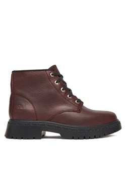 Trzewiki Timberland Cambria Valley Mid TB0A42B8EIW1 Bordowy ze sklepu eobuwie.pl w kategorii Botki - zdjęcie 186600648