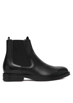 Sztyblety BOSS Dressletic 50549658 Czarny ze sklepu eobuwie.pl w kategorii Buty zimowe męskie - zdjęcie 186605247