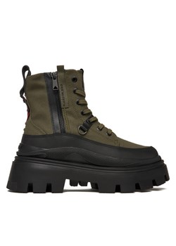 Palladium Trzewiki Pallasquad Zip Tx 99532-325-M Zielony ze sklepu MODIVO w kategorii Botki - zdjęcie 186605696