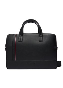 Tommy Hilfiger Torba na laptopa Th Central Slim Computer Bag AM0AM13631 Czarny ze sklepu MODIVO w kategorii Torby na laptopa - zdjęcie 186605706
