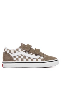 Vans Tenisówki Old Skool V VN000CTG1NU1 Brązowy ze sklepu MODIVO w kategorii Trampki dziecięce - zdjęcie 186605986