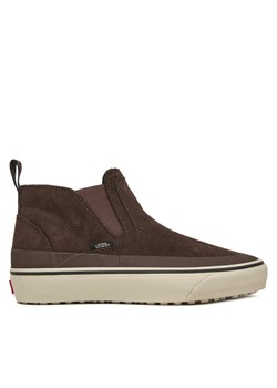 Vans Sneakersy MTE Mid-Slip Insulated VN000DANBRO1 Brązowy ze sklepu MODIVO w kategorii Buty sportowe męskie - zdjęcie 186606037