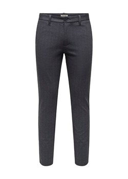 ONLY &amp; SONS Spodnie chino &quot;Mark&quot; - Slim fit - w kolorze granatowym ze sklepu Limango Polska w kategorii Spodnie męskie - zdjęcie 186609079