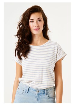 Garcia Koszulka w kolorze biało-błękitnym - id: 17719371 - marki Garcia - 186609475 Garcia Koszulka w kolorze biało-błękitnym ze sklepu Limango Polska w kategorii Bluzki damskie - zdjęcie 186609475