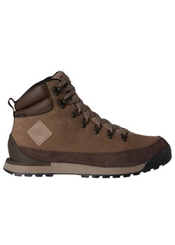 Buty męskie The North Face Back To Berkeley IV Leather Lifestyle 0A817QDQI1 - brązowe ze sklepu streetstyle24.pl w kategorii Buty zimowe męskie - zdjęcie 186610018